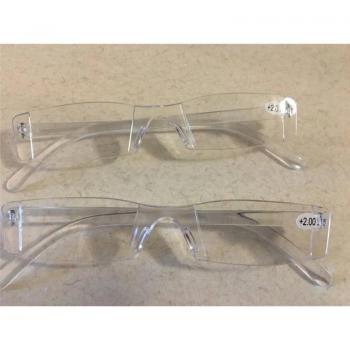 Modische randlose Leserbrille für alle Geschlechter