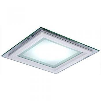 Foco LED Downlight Cuadrado 12W 900Lm Cristal 40.000H