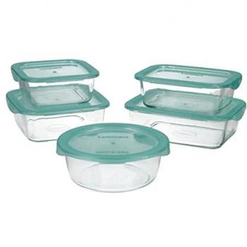 Set de Recipientes Luminarc Keep'n Lagon 5 Piezas