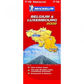 Belgium and Luxembourg 2009 2009 (Michelin National Maps)