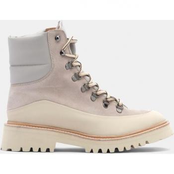 Zapatos botines Lottusse de mujer en piel beige