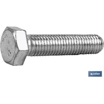 Tornillo Hexagonal Zincado DIN-933 8.8 M-16 x 110 Caja 25