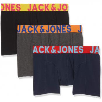 Jack&Jones 3er-Set Boxershorts Crazy Solid 12151349 Bunt L Herren