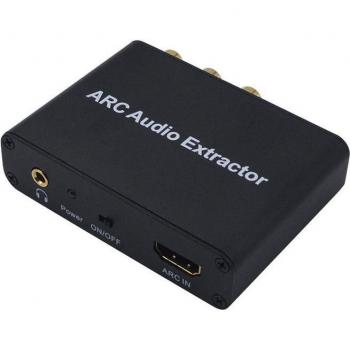 Adaptateur Audio HDMI ARC vers USB et Coaxial Optique 3,5mm