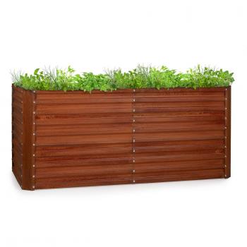 Blumfeldt Rust Grow Hochbeet verzinktes Stahlblech