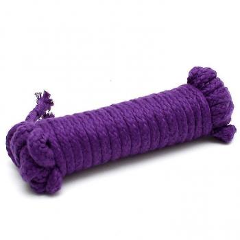 Rimba Bristol Cord Bondageseil aus Baumwolle Lila 5 m