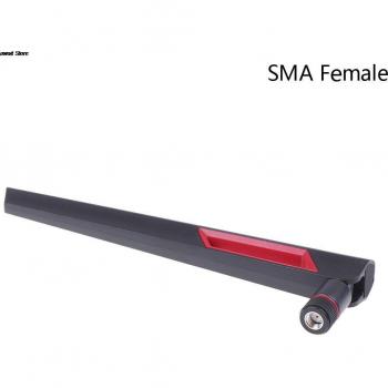 Antena Wi-Fi Doble Banda con RP y Conectores SMA 10 dBi