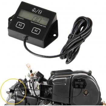 LCD Boat Engine Timing Gauge