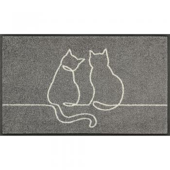 Wash+dry by Kleen-Tex Fußmatte Fußmatte 50 x 75 cm Lovetails waschbar, Rechteckig, Höhe: 500 mm