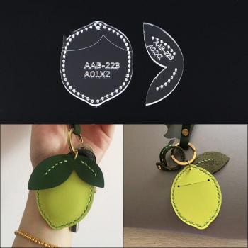 Lemon Key Ring Sewing Pattern by Lychee Life
