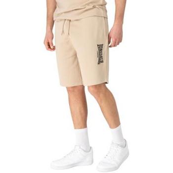Lonsdale Fringford Pantalones Cortos Beige – Hombre (XL)