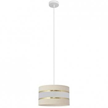 Suspension Ecru Doré 25cm