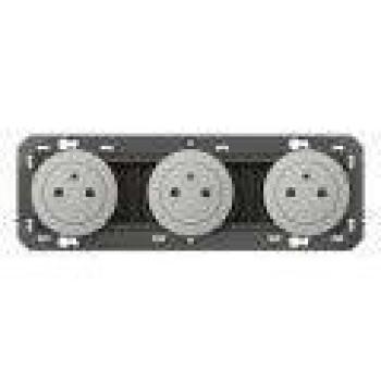 Legrand Dooxie Triple Prise 2P+T