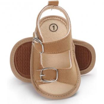 Bébé chaussures décontractées en PU – sandales estivales légères