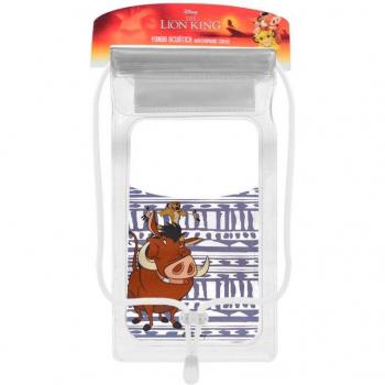 Funda impermeable para piscina o playa con personajes de Timón y Pumba