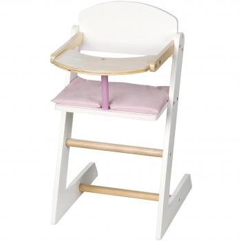 Chaise Haute pour Poupée en Bois ROBA Scarlett
