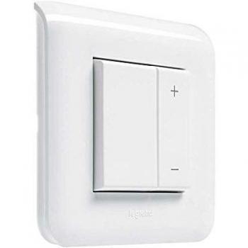 Dimmer + Interruttore Legrand Eco 2F Mosaic White