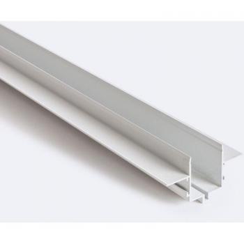 Perfil Empotrado LEDKIA 25 mm SuperSlim para carril magnético – 1 m blanco
