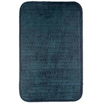 Tapis de Bain Chic en Velours Vert 52 x 80 cm
