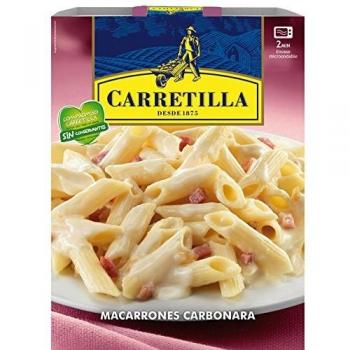 Carretilla Macarrones Carbonara 10 Unidades 325 g