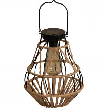 Luxform Outdoor‑Tischlampe Budoni – Solar‑LED 15 Lumen