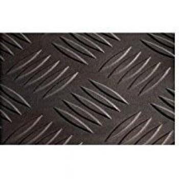 Tapis de Sol Checker Noir 3 mm 1x10 m