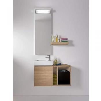 Keramag Geberit iCon Handwaschbecken 38x28 cm, weiß, Hahnloch links, mit KeraTect