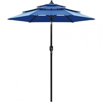 Sombrilla azul