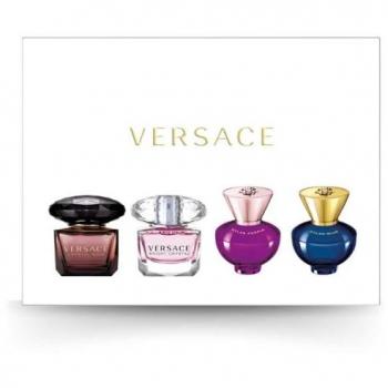 Versace Women's 4x5ml Eau De Toilette Mini Gift Set