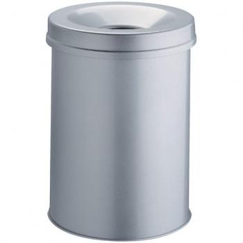 Cestino per rifiuti con coperchio di sicurezza