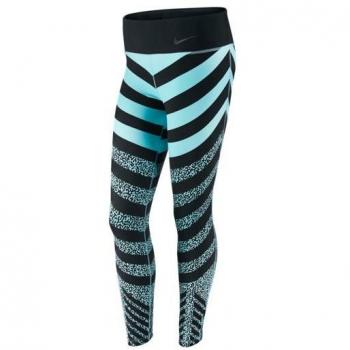 Leggings Azul Nike Legendary Mezzo Zebra para Mulheres