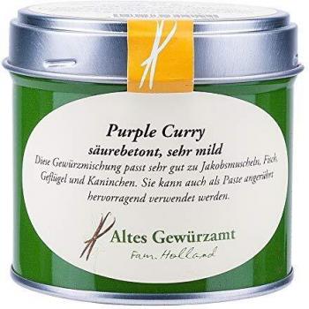 Altes Gewürzamt Curry-Pulver Purple, fruchtig-aromatisch, 85 g