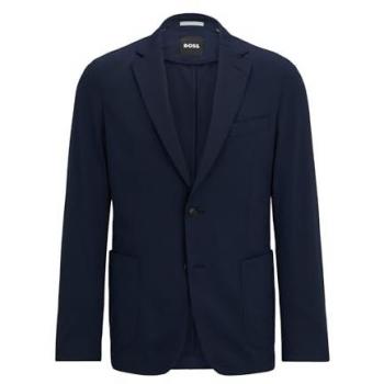 BOSS Slim-Fit Sakko Hanry in Dunkelblau