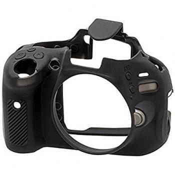 EasyCover Gehäuseschutz für Nikon D5100, Kameraschutz, Schwarz