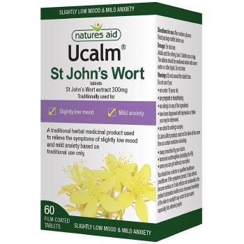 UCalm Herbal Stress Relief – 300 mg St John’s Wort