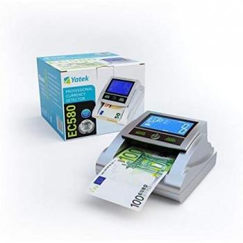 Yatek EC580 Rilevatore di banconote con 6 metodi di rilevamento e batteria