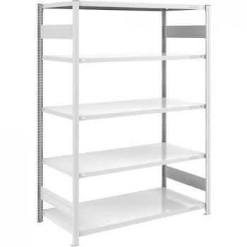 Eurokraft Pro 523933, estantería de carga, gris, capacidad 190 kg por estante