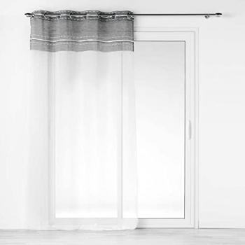 Lumière Contemporaine – Rideau Aloria 140x280cm Blanc, œillets