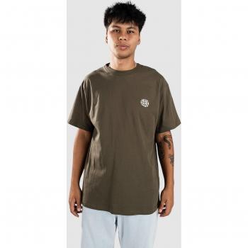 Camiseta Blue Tomato Verde con Logo Pequeño