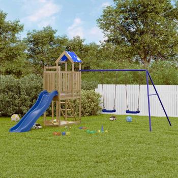 VidaXL Wooden Outdoor Playset Impregnated Pine