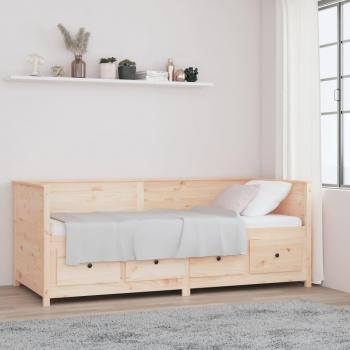 VidaXL 80x200 cm Day Bed in Solid Pine Wood