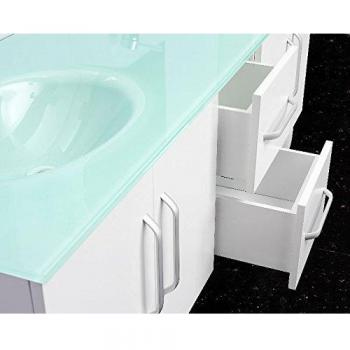 Simba White 151 cm Bathroom Unit with Sink