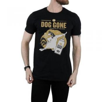 Dog Gone T-Shirt Uomo Long Sleeve Cartoon