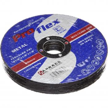 Disque tronçonner 115 × 3,2 mm Connect 32059 (Abracs) – Lot de 25 unités