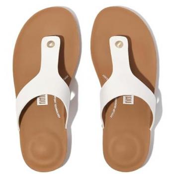 FitFlop Iqushion leren flip-flops