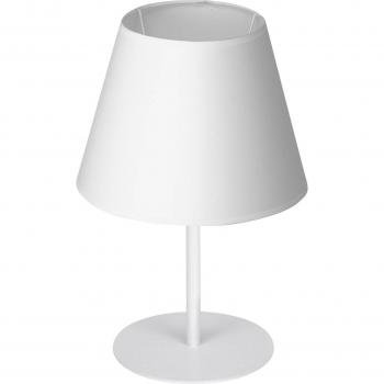 Lampe à Poser Blanche Conique Hauteur 33 cm Modèle Soho par Luminex