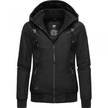 Chaqueta de Frío Nuggie Negra Ragwear