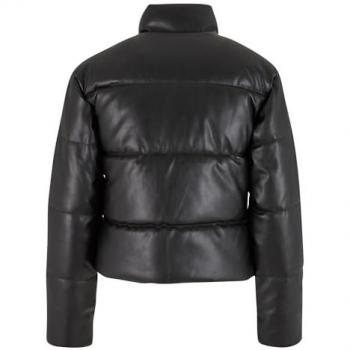 Urban Classics Ladies Pufferjacke aus Kunstleder