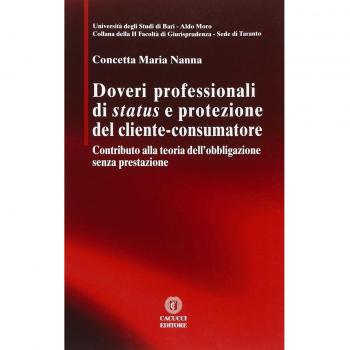 Doveri professionali di status e protezione del cliente-consumatore