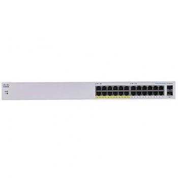 Cisco CBS110 Switch Non Gestito 24 Porte PoE 1U Grigio